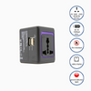 UNIVERSAL ADAPTOR W/ DUAL 3.5A SMART USB CHARGE TA-135U - Maudire Distribution