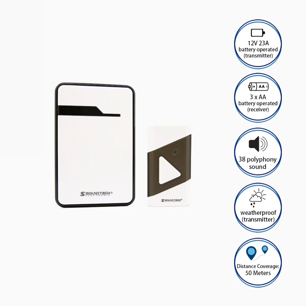 WIRELESS DIGITAL DOORBELL DD-019 - Maudire Distribution